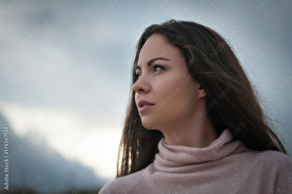 beautiful girl portrait