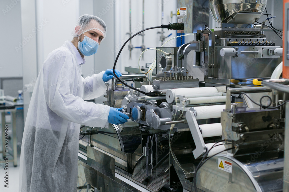 scientist work with manufacture machine scientist work with manufacture machine