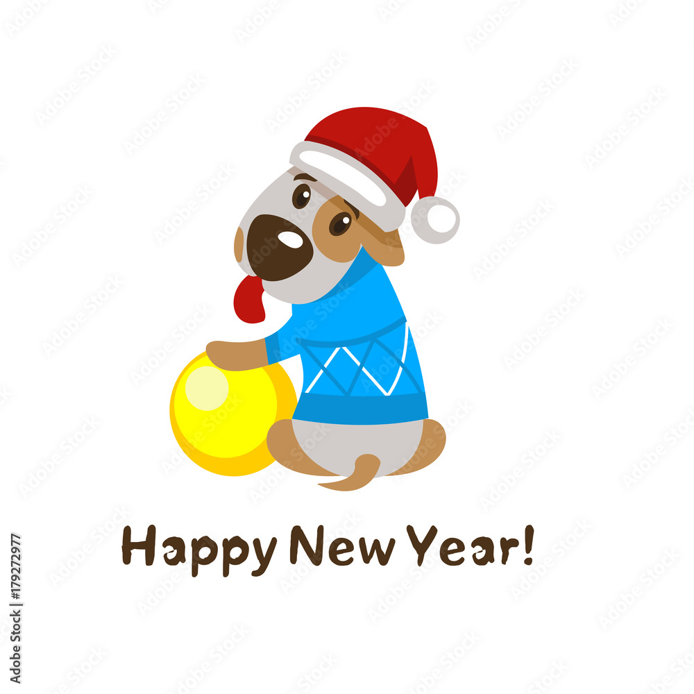 Happy new year greeting card Happy new year greeting card