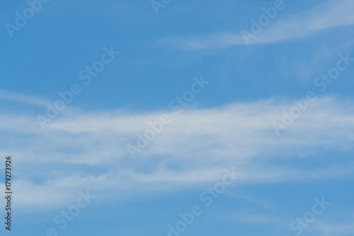 Beautiful Blue Sky Background Template With Some Space for Input Text Message