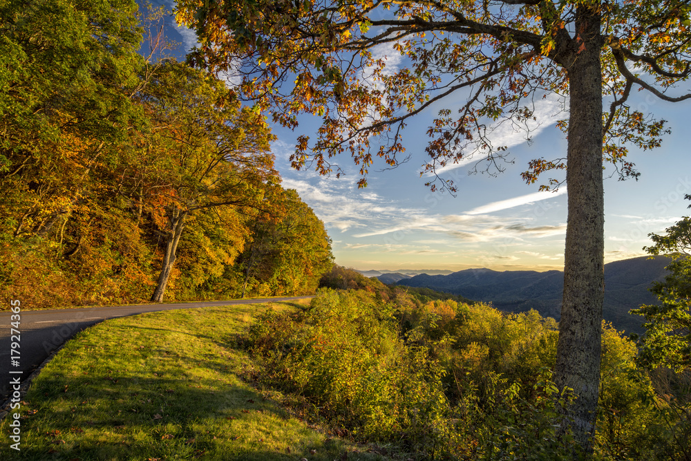 Sunrise on The Blue Ridge Parkway