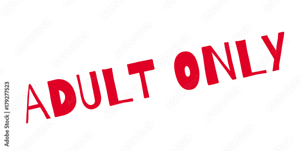Adult Only rubber stamp. Grunge design with dust scratches. Effects can be easily removed for a clean, crisp look. Color is easily changed. Adult Only rubber stamp. Grunge design with dust scratches. Effects can be easily removed for a clean, crisp look. Color is easily changed.