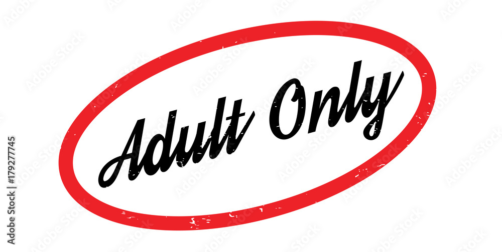 Adult Only rubber stamp. Grunge design with dust scratches. Effects can be easily removed for a clean, crisp look. Color is easily changed. Adult Only rubber stamp. Grunge design with dust scratches. Effects can be easily removed for a clean, crisp look. Color is easily changed.