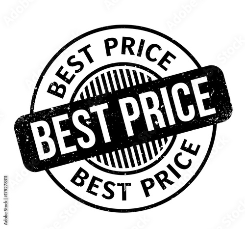 Best Price rubber stamp. Grunge design with dust scratches. Effects can be easily removed for a clean, crisp look. Color is easily changed.