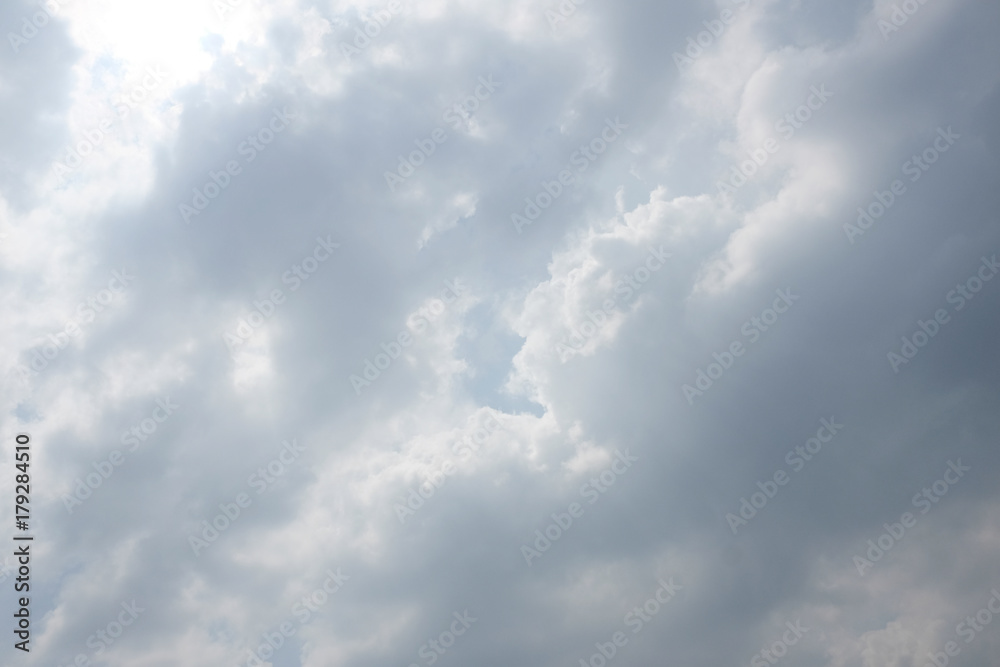 some stormy and fluffy clouds on the sky after a rain storm some stormy and fluffy clouds on the sky after a rain storm