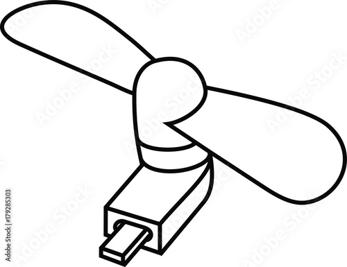 usb ventilator blower fan cooler