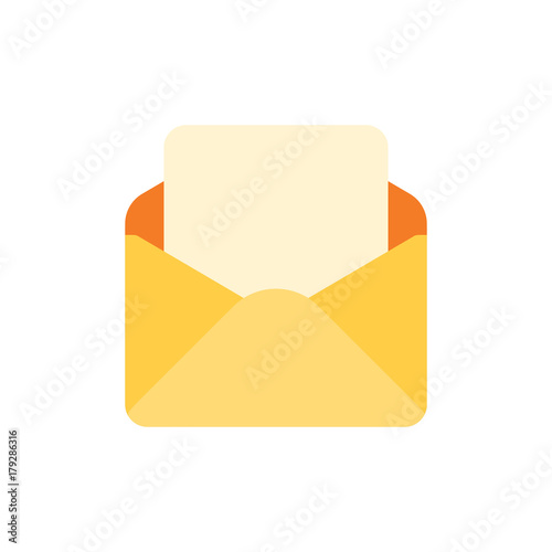 Free Download Email 01 Flat - Blank Mail Icon - GFXLoad