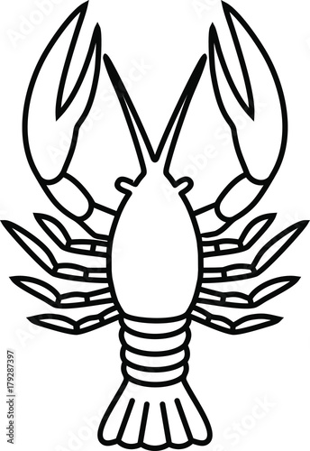 Crawfish Сrayfish Lobster