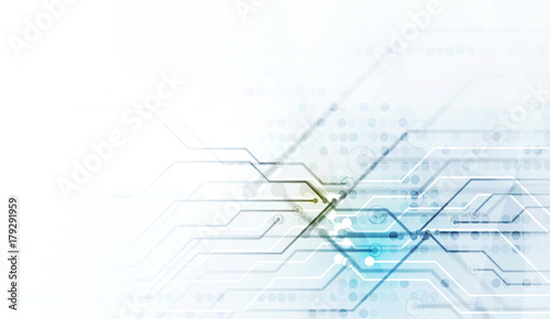 Digital technology world. Business virtual concept. Vector background