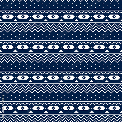 Scandinavian seamless pattern. Christmas seamless pattern