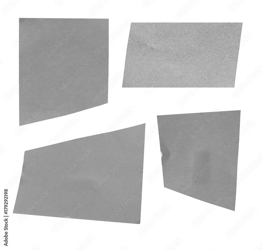 Fototapeta premium torn paper isolated on white background