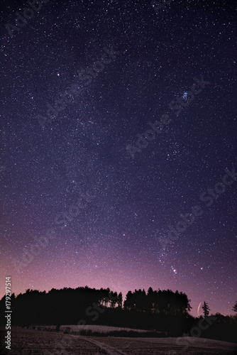 night sky photography © mjurik