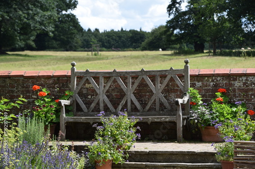 Bench in a park