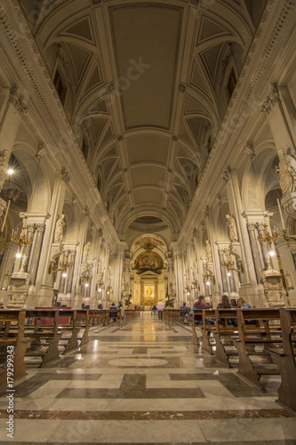L interno della Cattedrale di Palermo  Italia