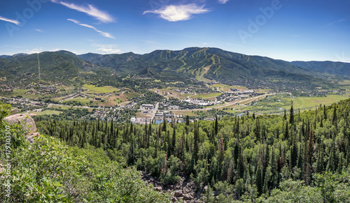 Steamboat Springs Panorama