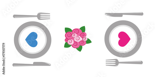 romantisches dinner zu zweit