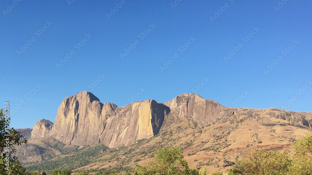 Andringitra Mountains in Andringitra National Park in Madagascar 