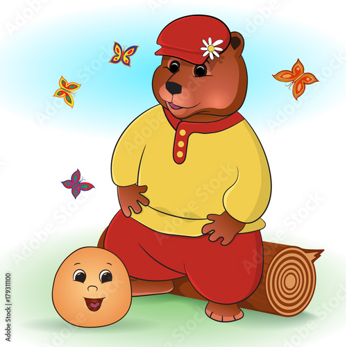  Russian folk tale about a kolobok