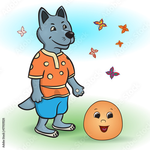  Russian folk tale about a kolobok