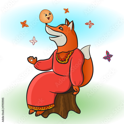  Russian folk tale about a kolobok