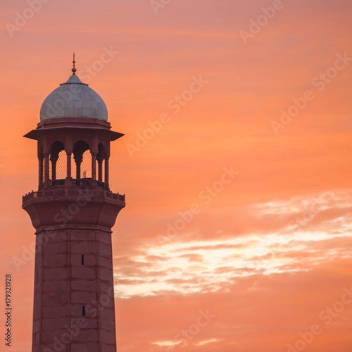 Minaret sunset 