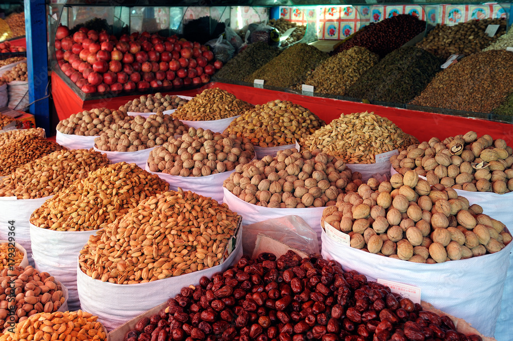 Market in Kashgar Market in Kashgar