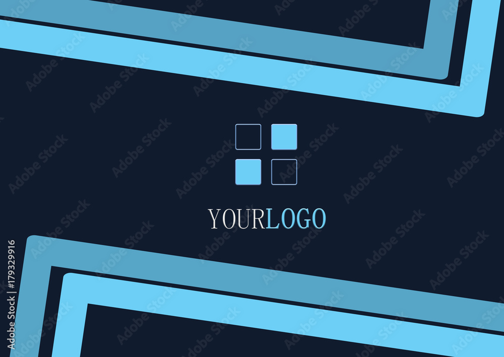 Logo background - obrazy, fototapety, plakaty 