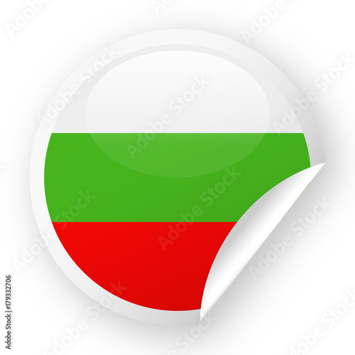 Free Download Bulgaria Flag Vector Round Corner Paper Icon - GFXLoad