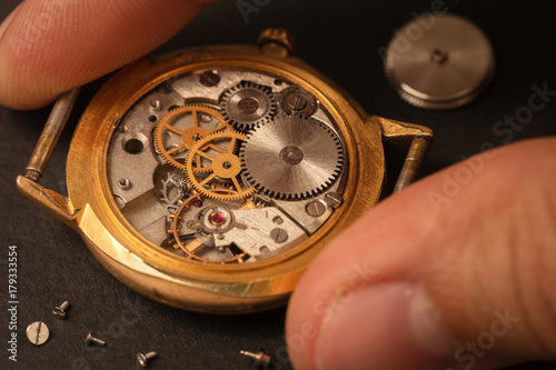 Watch. Repair old watches.