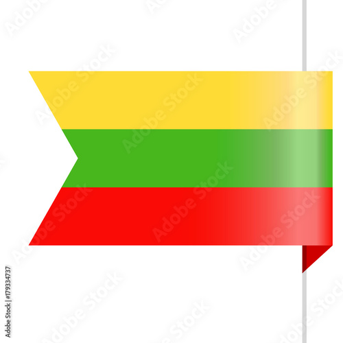 Lithuania Flag Vector Bookmark Icon Free Download Lithuania Flag Vector Bookmark Icon - GFXLoad