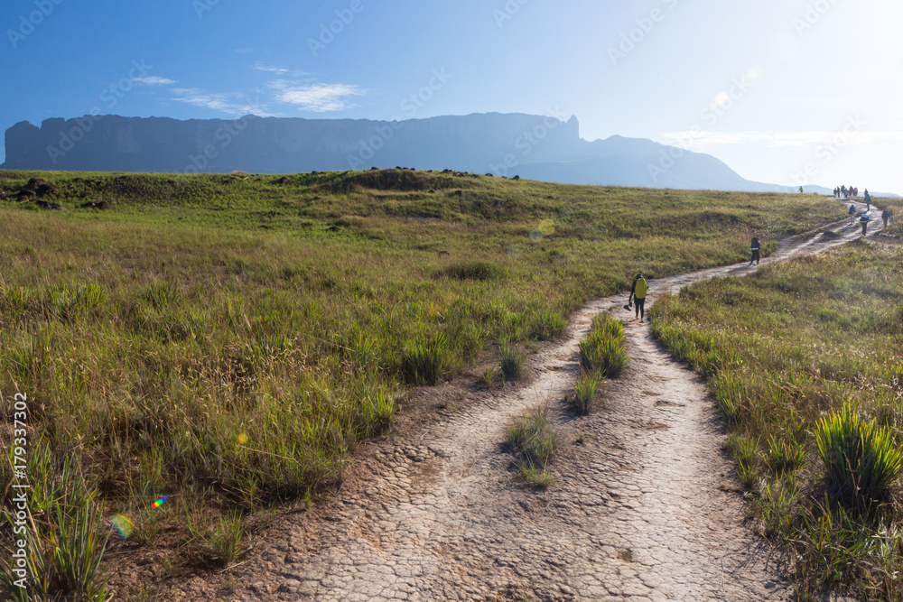 Mount Roraima in Venezula, South America.