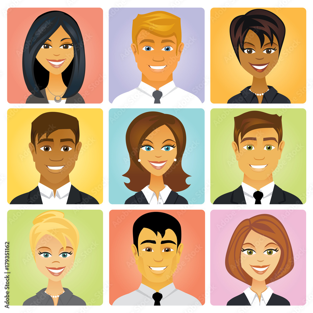 Custom Illustrated Avatars for Team Profiles Staff Photos  Etsy