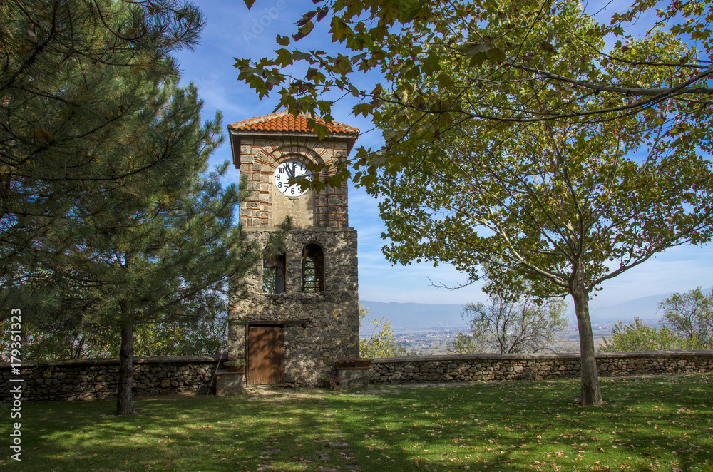 Clock tower - Veljusa Monastery, Strumica, Macedonia