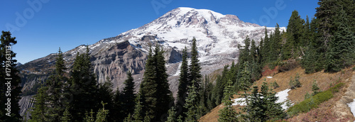 A Panorama of Mt Rainier