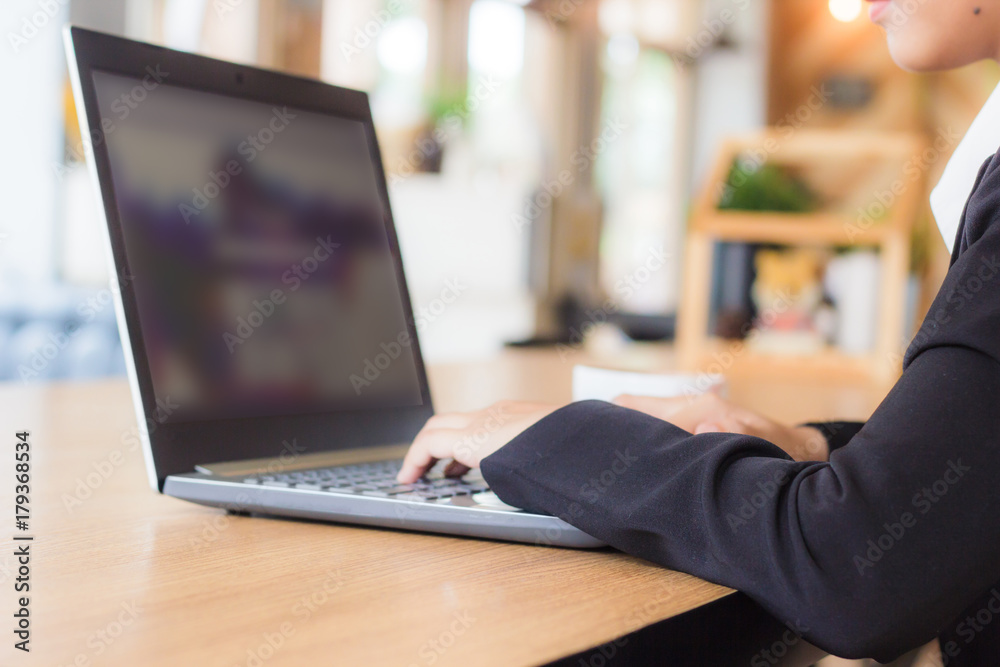 Business hand using laptop for working. Hand use laptop checking e-mail or message. Close up hand of business using laptop on white background. Hand of businessman for fill information in the laptop. Business hand using laptop for working. Hand use laptop checking e-mail or message. Close up hand of business using laptop on white background. Hand of businessman for fill information in the laptop.