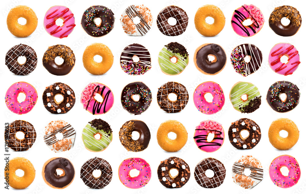 Obraz premium various doughnuts