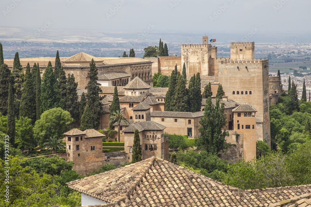 Village médiéval en andalousie