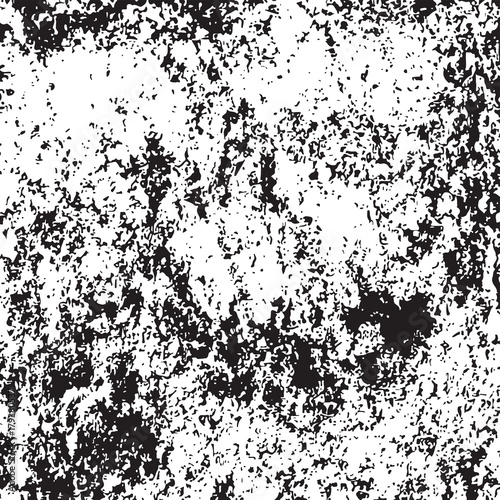 shabby black and white background pattern for design. paint black watercolor splatter color. monochrome grunge texture. abstract vector illustration