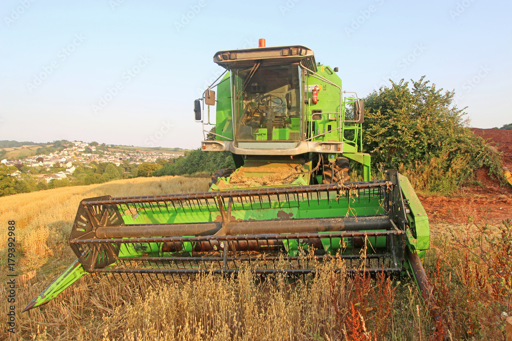 Fototapeta premium Combine Harvester