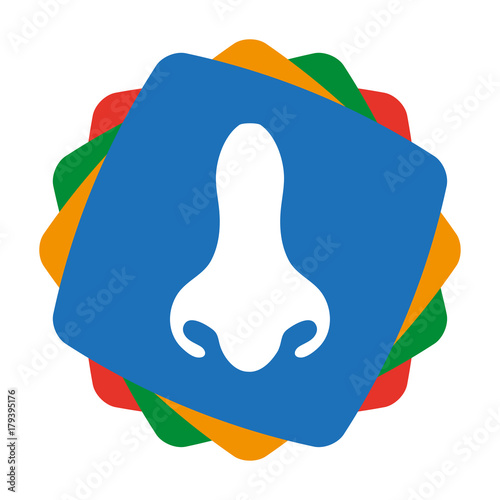 App Icon bunt - Nase