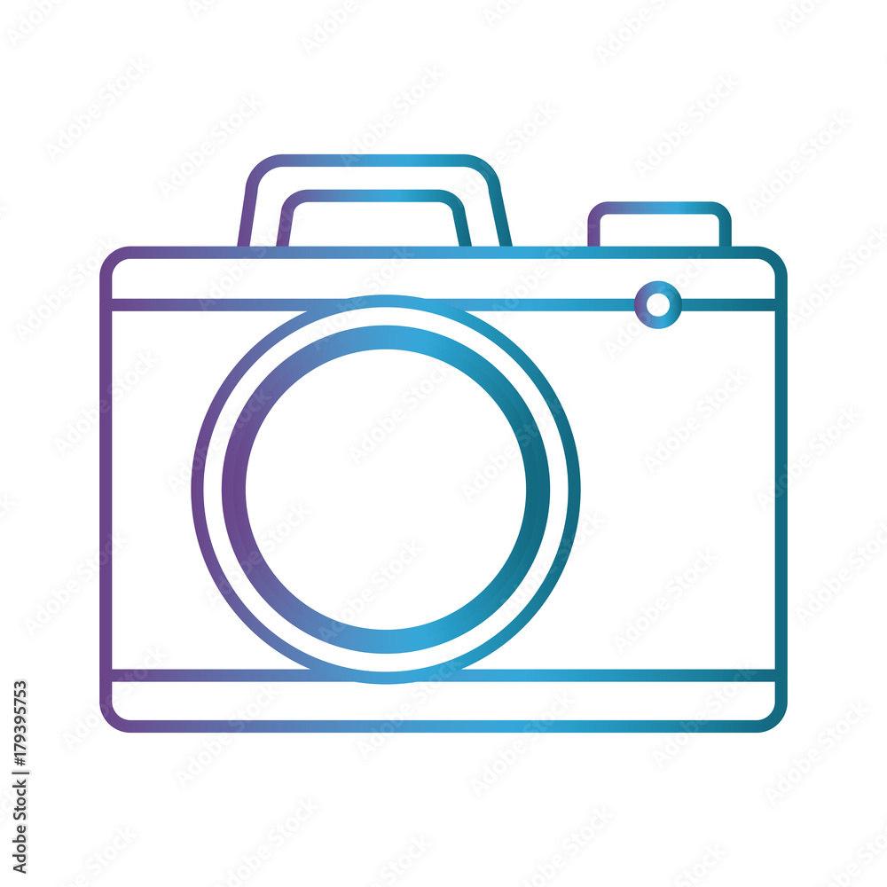 camera icon over white background vector illustration camera icon over white background vector illustration