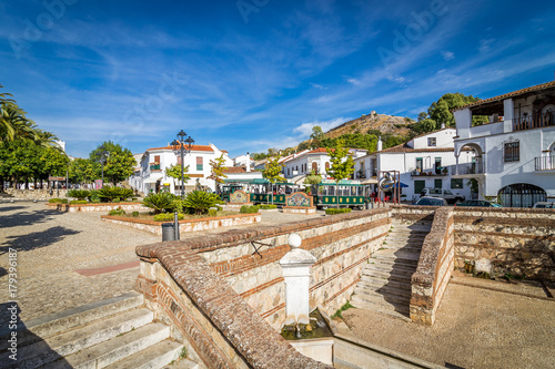 Obraz w ramie Miasto Aracena w prowincji Huelva w Hiszpanii
