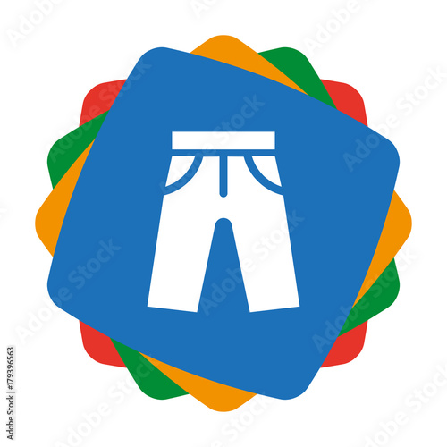App Icon bunt - kurze Hose