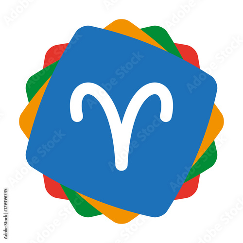 App Icon bunt - Sternzeichen - Widder