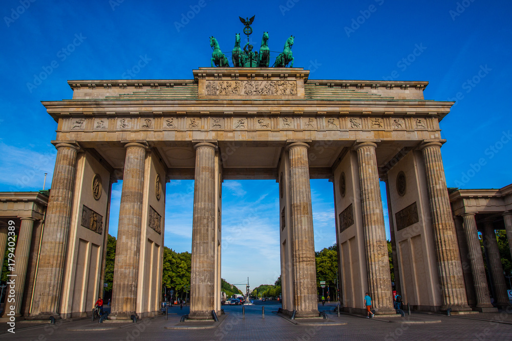 Brandenburg gate, Berlin. Germany