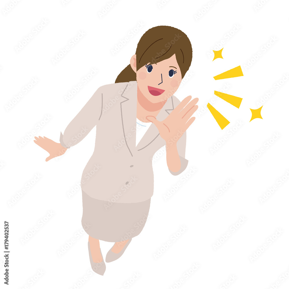 ビジネスウーマン ハイアングル イラスト Stock Illustration Adobe Stock ビジネスウーマン ハイアングル イラスト Stock Illustration Adobe Stock