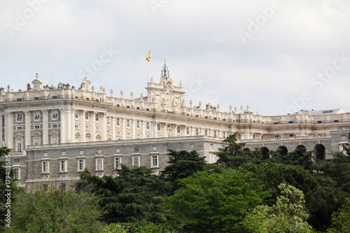 The Royal Palace of Madrid, Spain © nastyakamysheva
