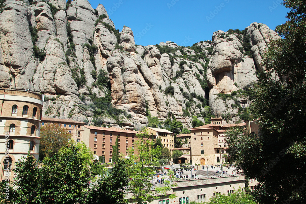 Santa Maria de Montserrat monastery, Spain 