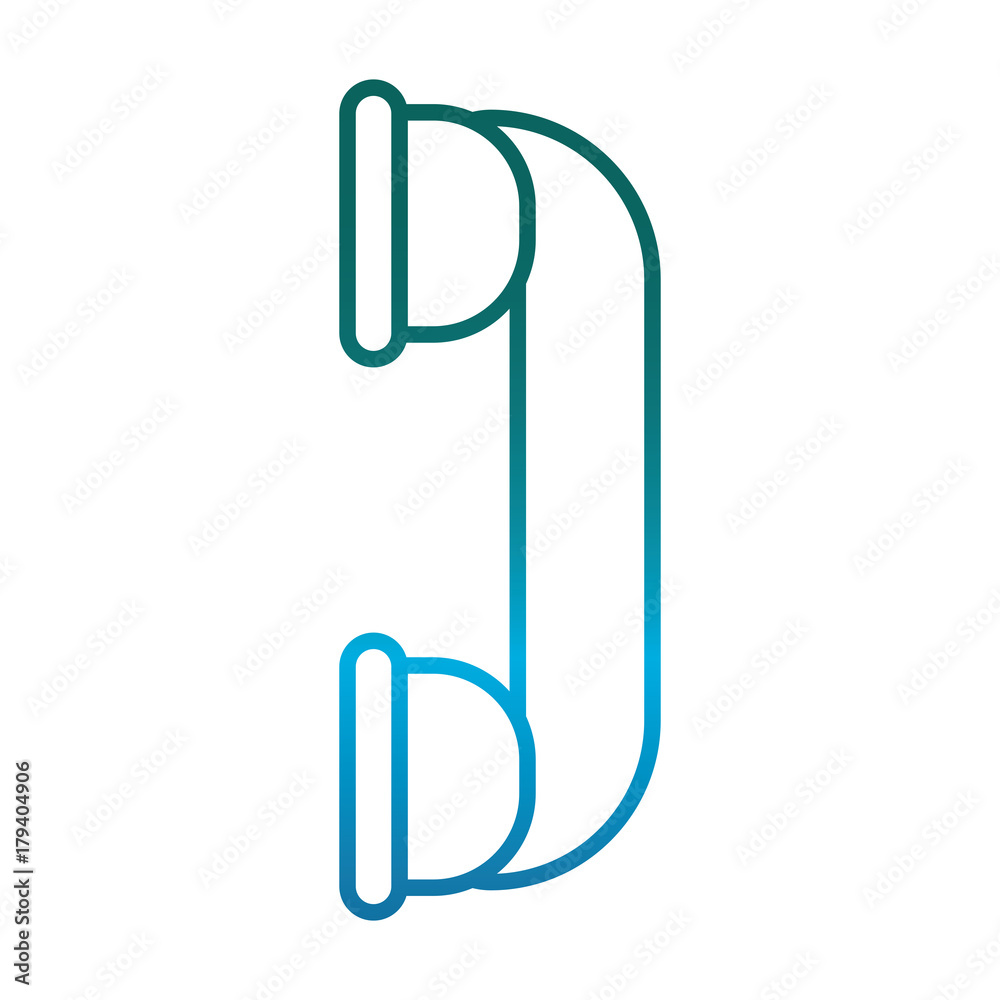 phone icon over white background vector illustration phone icon over white background vector illustration