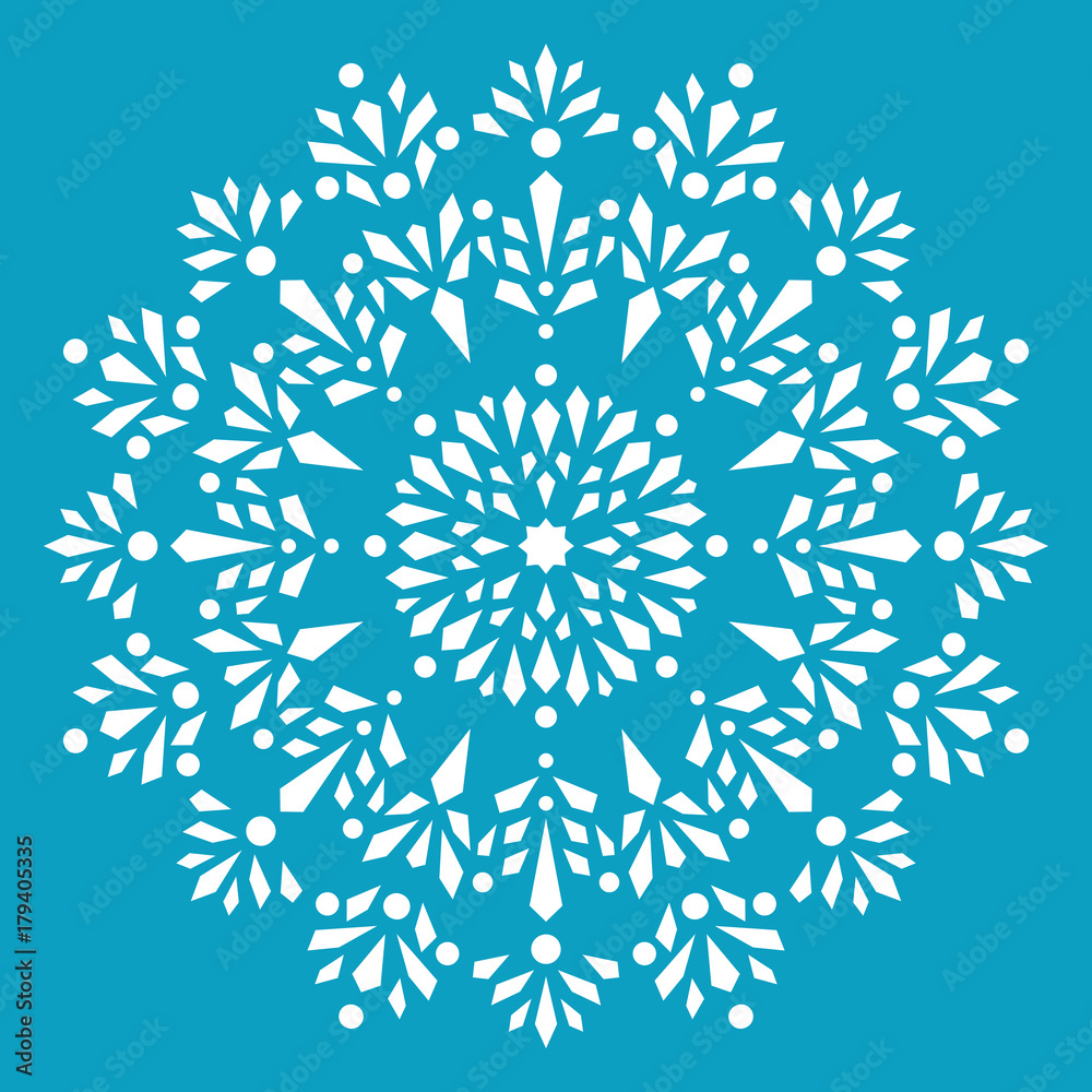 Christmas Snowflake Crystal Christmas Snowflake Crystal